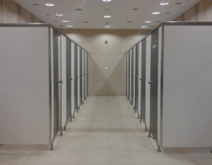 Stainless steel cubicles